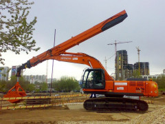 Гусеничный экскаватор Hitachi ZX 225 с грейфером - аренда, прокат