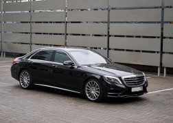 Mercedes-Benz S-класс, w222 черный - аренда, прокат