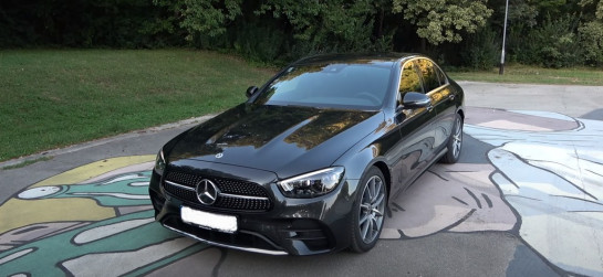 Mercedes-Benz E-класс, w213 рест. черный