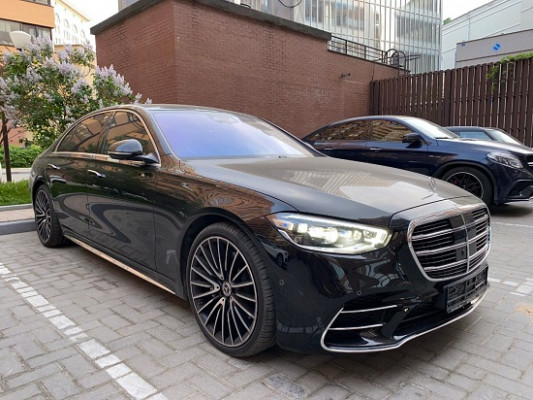 Mercedes-Benz S-класс, w223 черный