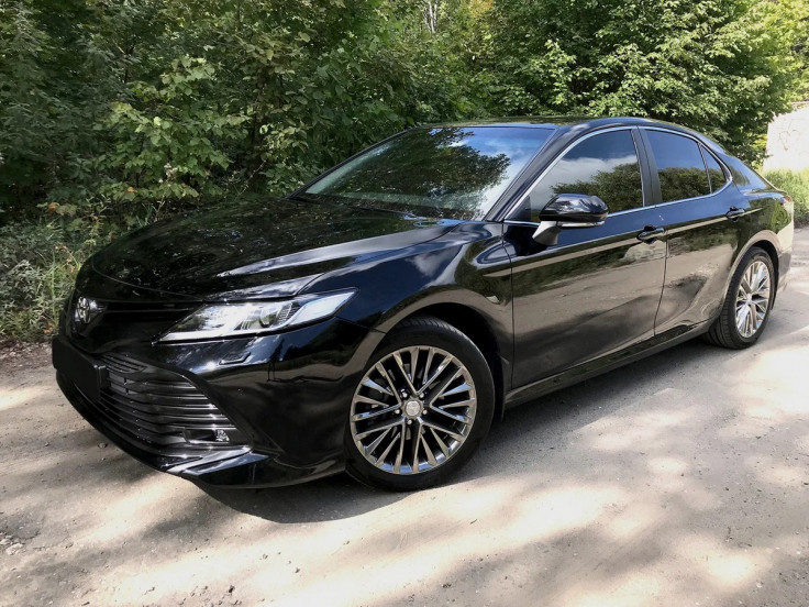 Toyota Camry, xv70 черная - аренда, прокат